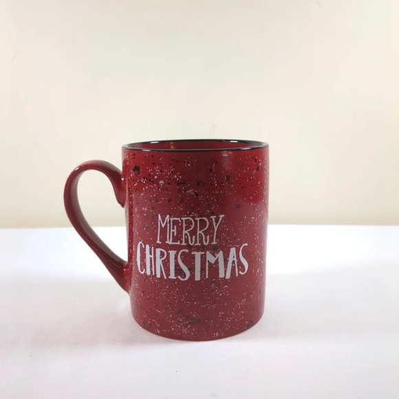 Lily & Grace Merry Christmas red coffee mug - Picture 1 of 5